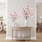 Artificial Cherry Blossom Flowers 3 Pcs Faux Cherry Blossom Stems Faux Silk Cherry Blossom Branches 35.4’’ Fake Flowers Long Stems for Vase Arrangements Home Wedding Table Decor (Pink)